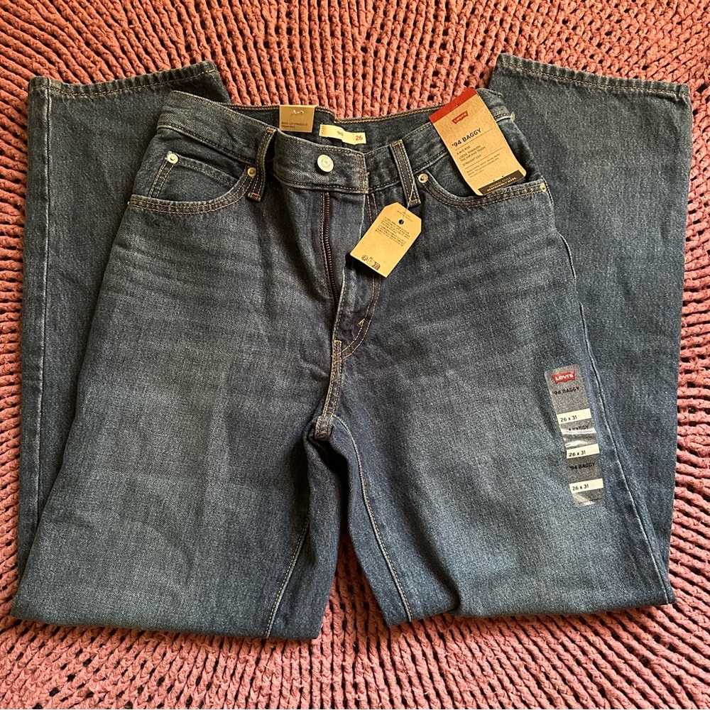 NWT Levi’s 94 Baggy 26 X 31